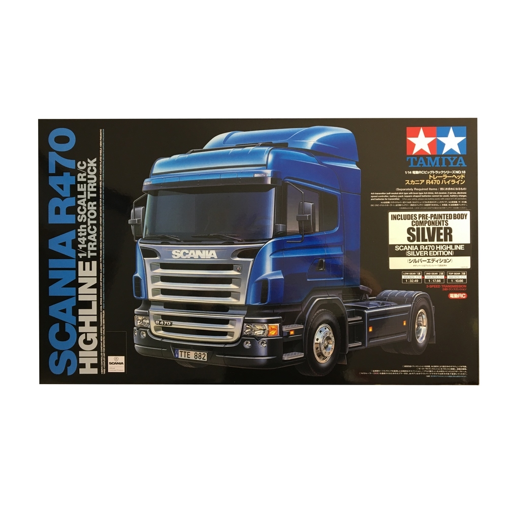 Tamiya Camion Scania 770 S 6x4 Silver Edition kit à monter 56373