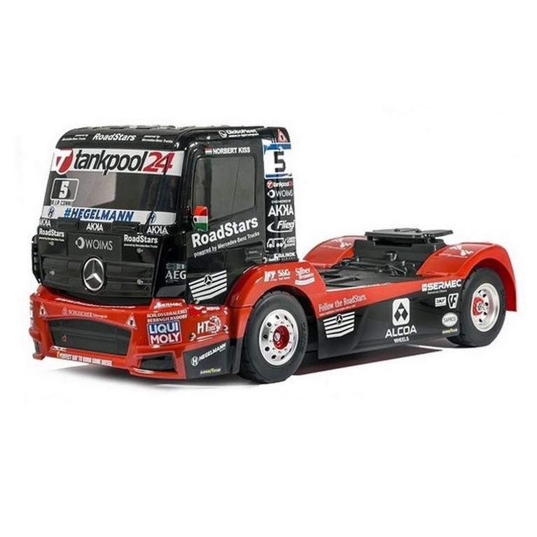 Mercedes Actros MP4 TankPool 24 TT01E 4WD - 1/14 - TAMIYA 58683