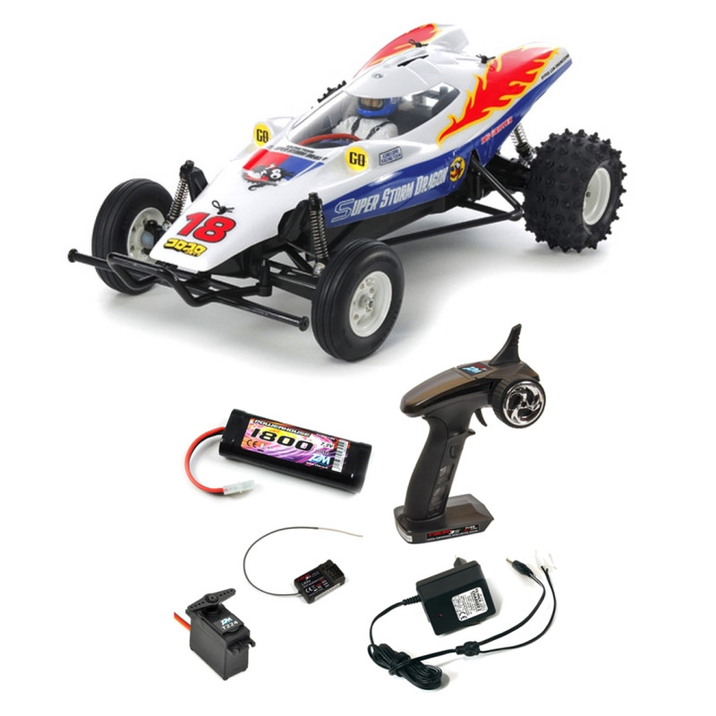 Pack Buggy Super Storm Dragon 2WD - 1/10 - TAMIYA 47438 PCK