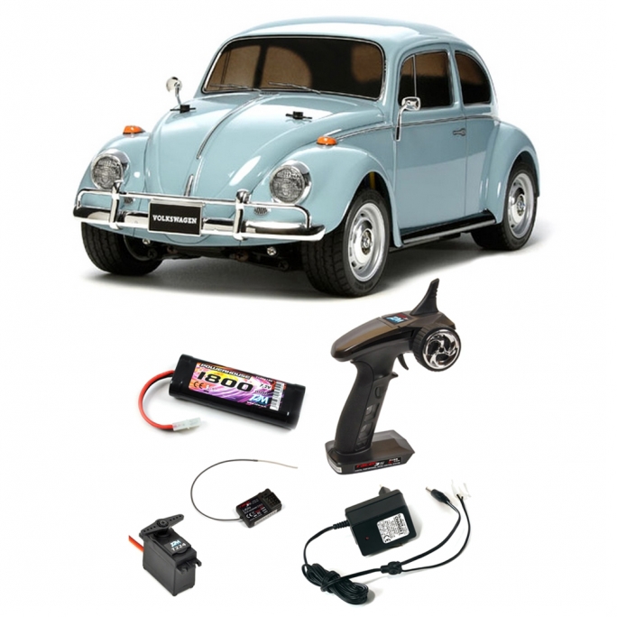 Pack VW Coccinelle / Beetle 1968 M-06 2WD - 1/10 - TAMIYA 58572 PCK