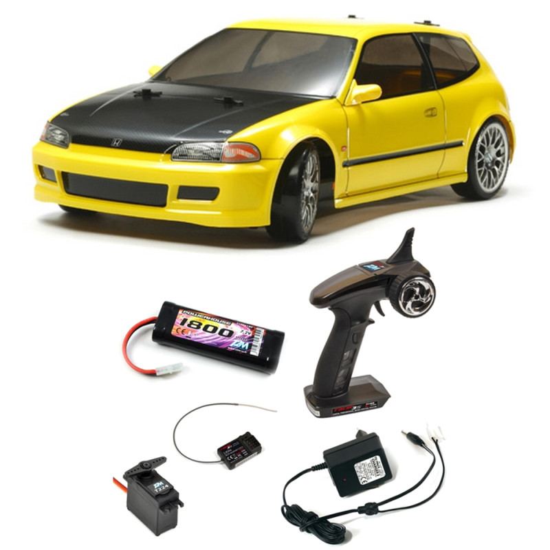 Pack Honda Civic SiR (EG6) TT02D 4WD Kit - 1/10 - TAMIYA 58637 PCK