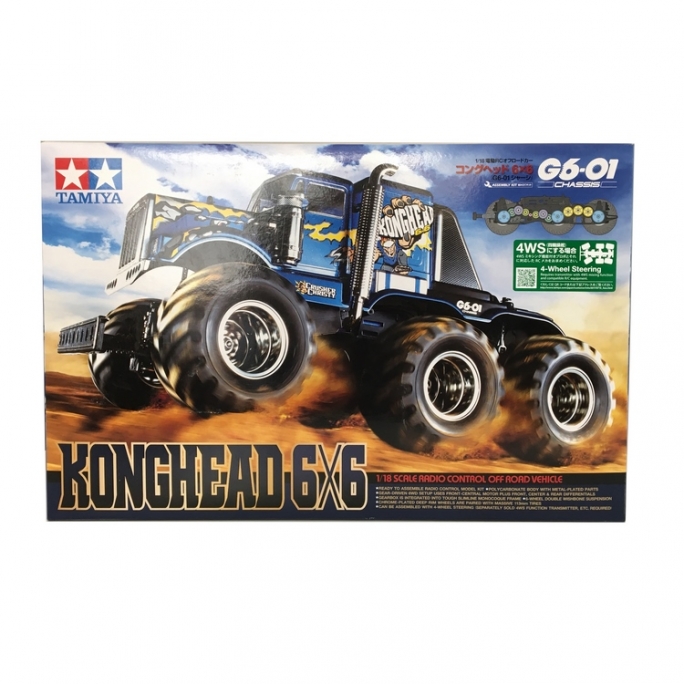 Camion KongHead G6-01 6WD Kit - 1/18 - TAMIYA 58646