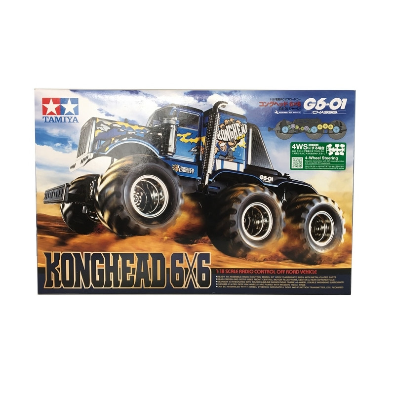 Camion KongHead G6-01 6WD Kit - 1/18 - TAMIYA 58646