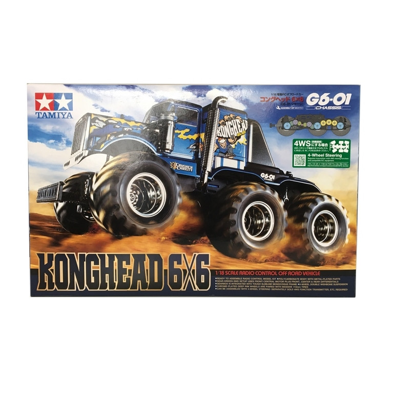 Camion KongHead G6-01 6WD Kit - 1/18 - TAMIYA 58646
