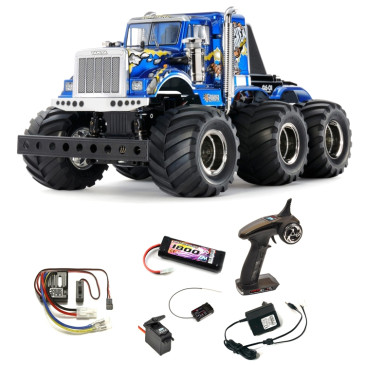 Camion KongHead G6-01 6WD Kit - 1/18 - TAMIYA 58646