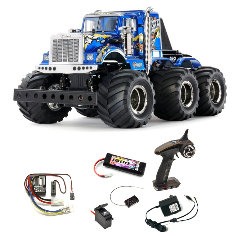 Camion KongHead G6-01 6WD Kit - 1/18 - TAMIYA 58646