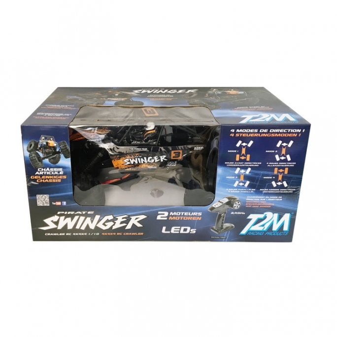 Crawler Pirate Swinger, 4WD, électrique RTR - 1/10 - T2M T4942