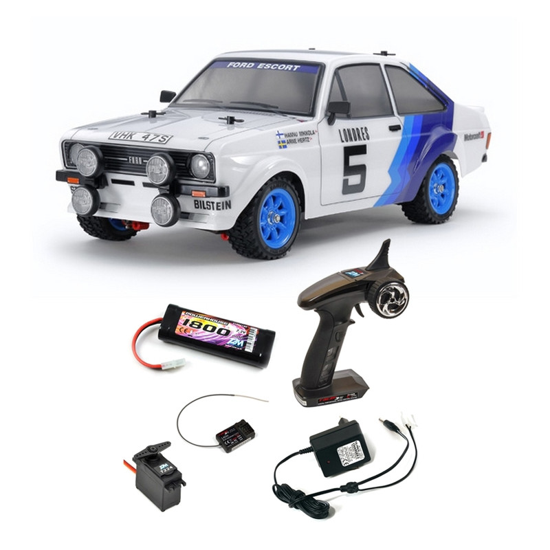 Pack Ford Escort Mk.II Rally MF01X 4WD - 1/10 - TAMIYA 58687 PCK