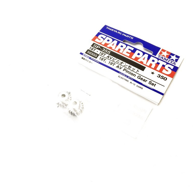 Pignons moteur 18/19T 0,6 - 1/10 - TAMIYA 50355