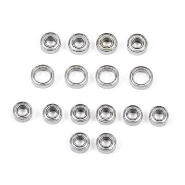 Kit de 16 roulements pour TT02 - 1/10 - TAMIYA 54476