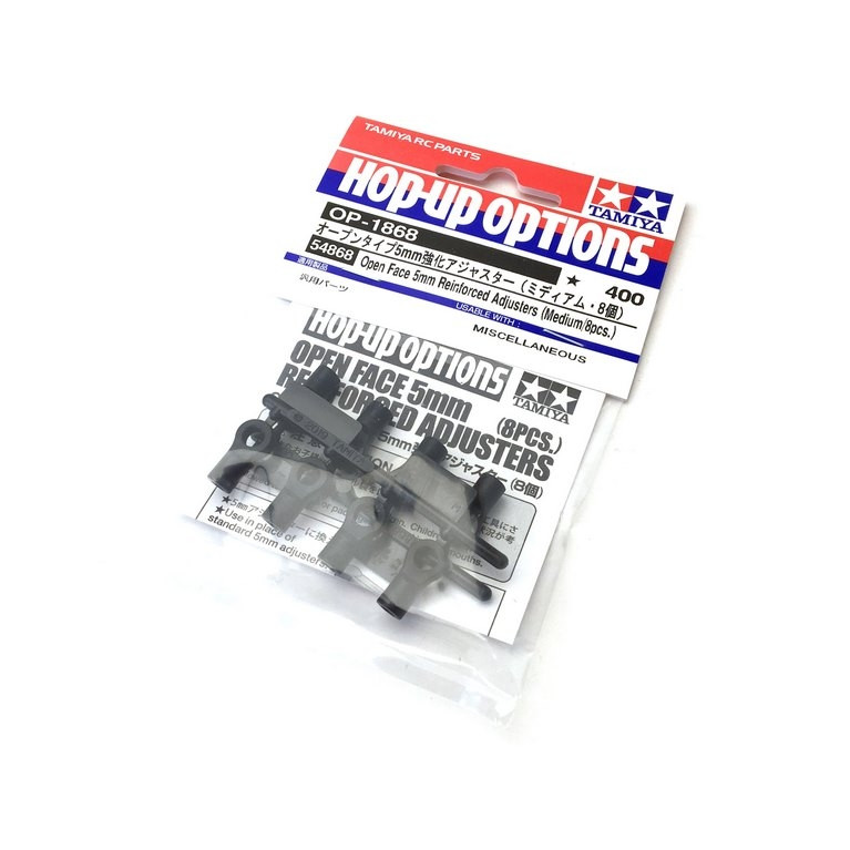 8 Chapes medium 5 mm renforcées - 1/10 - TAMIYA 54868
