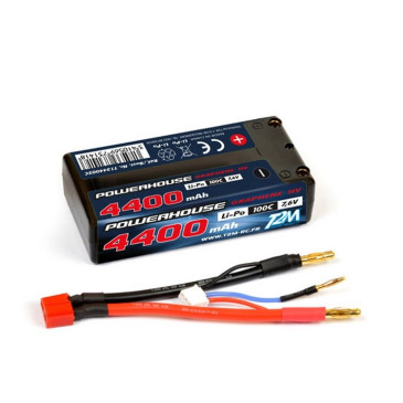 Accu Li-Po 4400 mAh HV 7.6v - T2M T1344002C