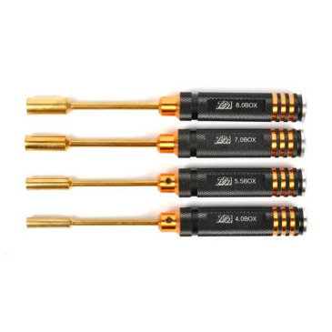 Set de 4 tournevis à douille -T2M T422544