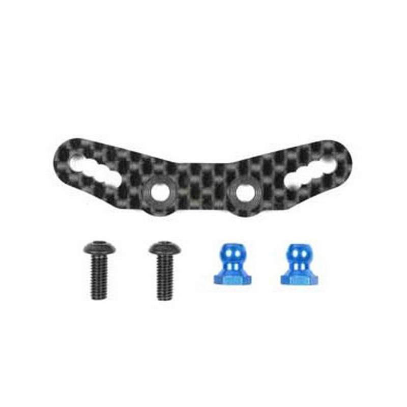 Support amortisseur avt carbone M08 - 1/10 - TAMIYA 54889