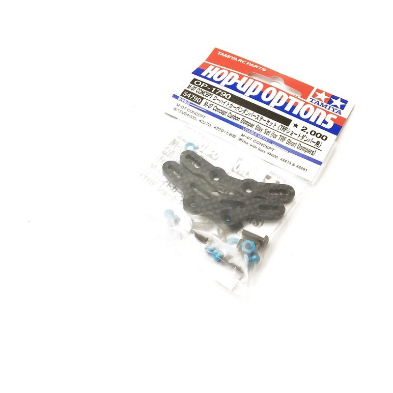 Supports amortisseur carbone M07 - 1/10 - TAMIYA 54790