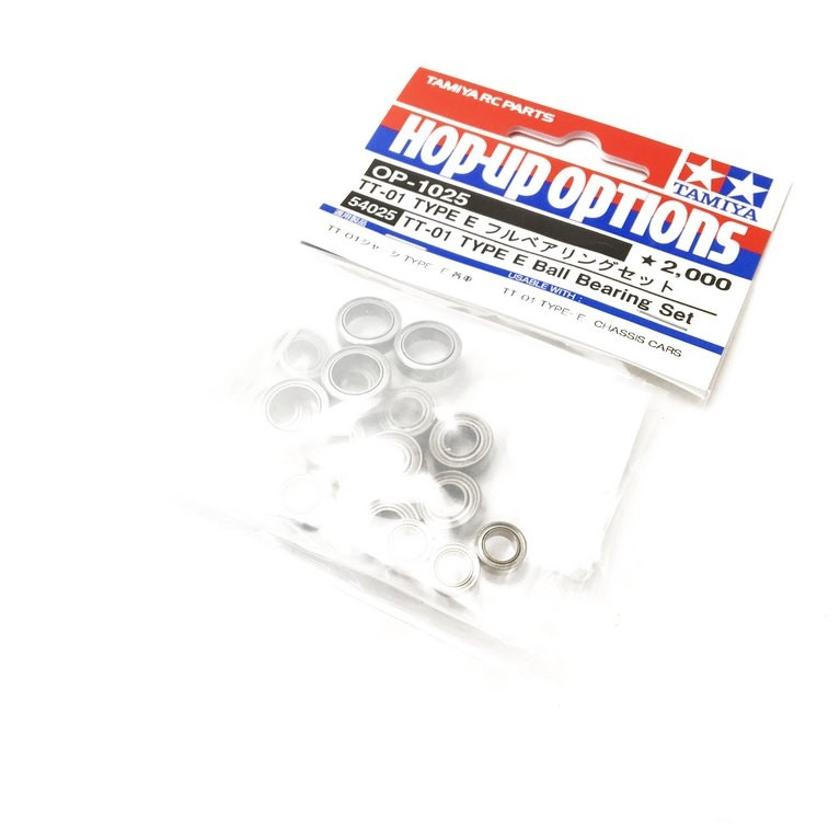 Kit roulements TT-01 type E - 1/10 - TAMIYA 54025