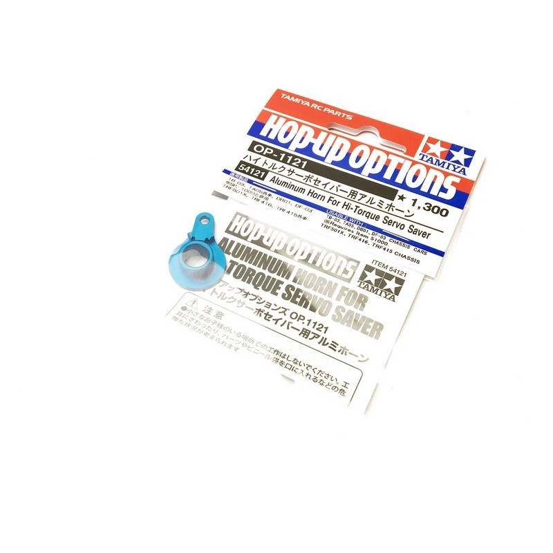 Bras de sauve servo aluminium Bleu - 1/10 - TAMIYA 54121