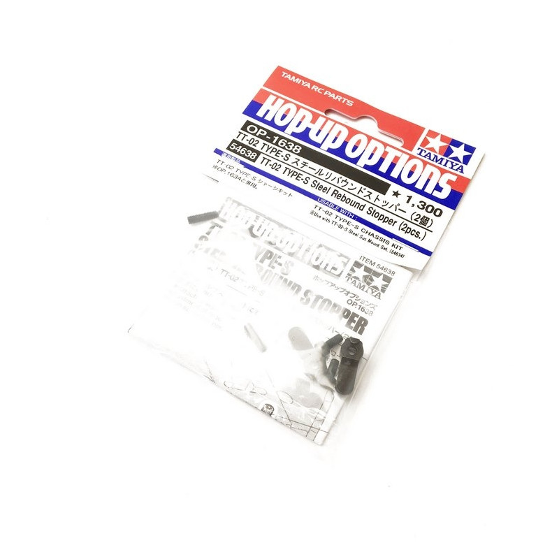 2 Butées en acier pour réglage Drop TT02S - 1/10 - TAMIYA 54638