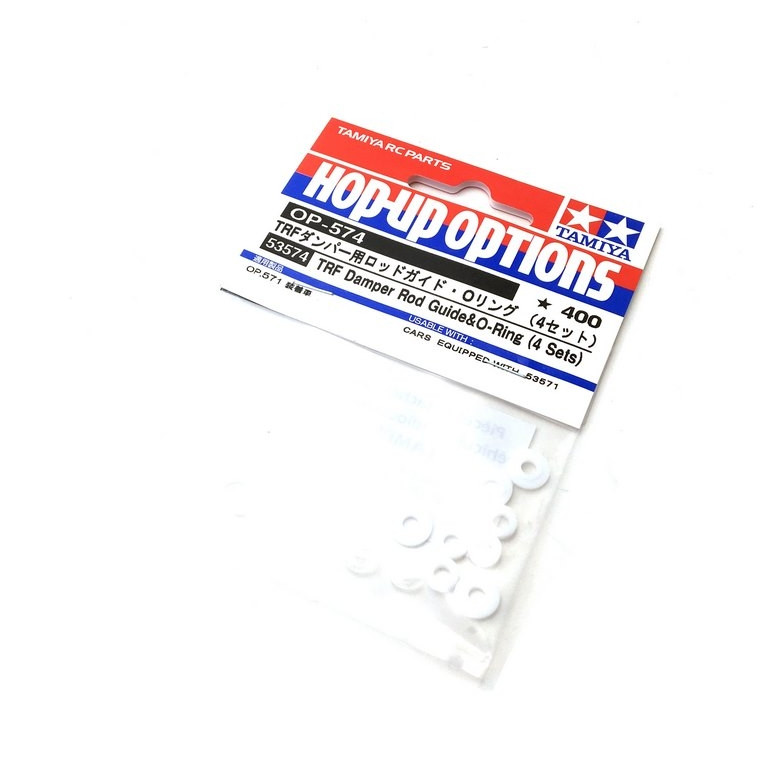 4 jeux de Guides + joints amortisseur "O" TRF - 1/10 - TAMIYA 53574