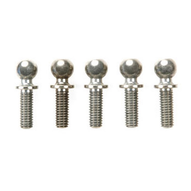 5 Rotules aluminium 5x8 mm traitement fluorine - 1/10 - TAMIYA 54208
