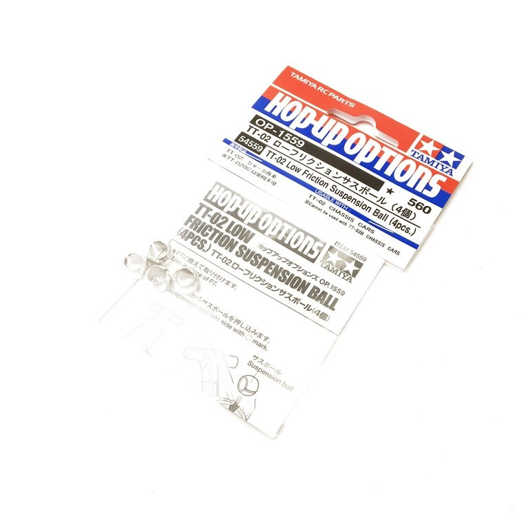 4 Rotules fusées direction TT02 - 1/10 - TAMIYA 54559