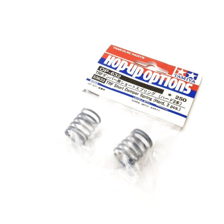 Ressorts amortisseurs courts "Hard" Bleu - 1/10 - TAMIYA 53632