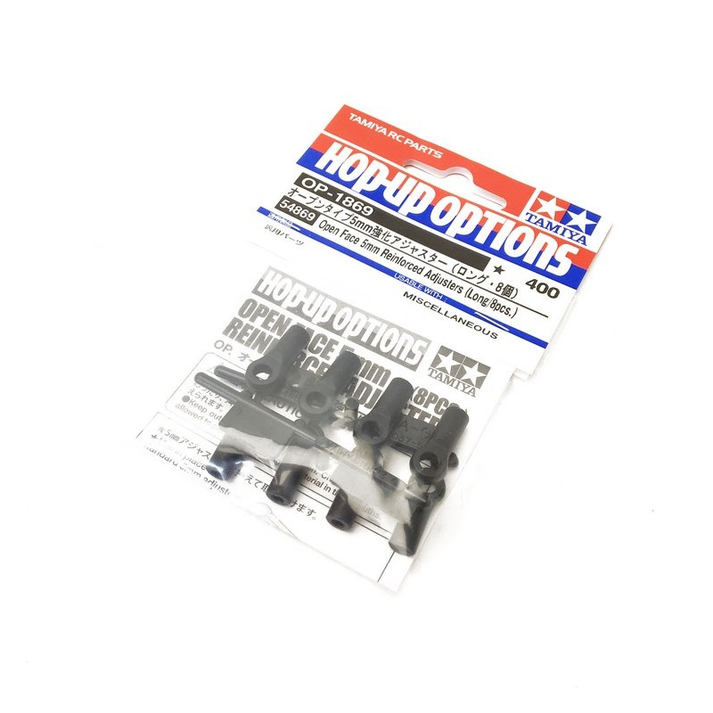 8 Chapes longues 5 mm renforcées - 1/10 - TAMIYA 54869