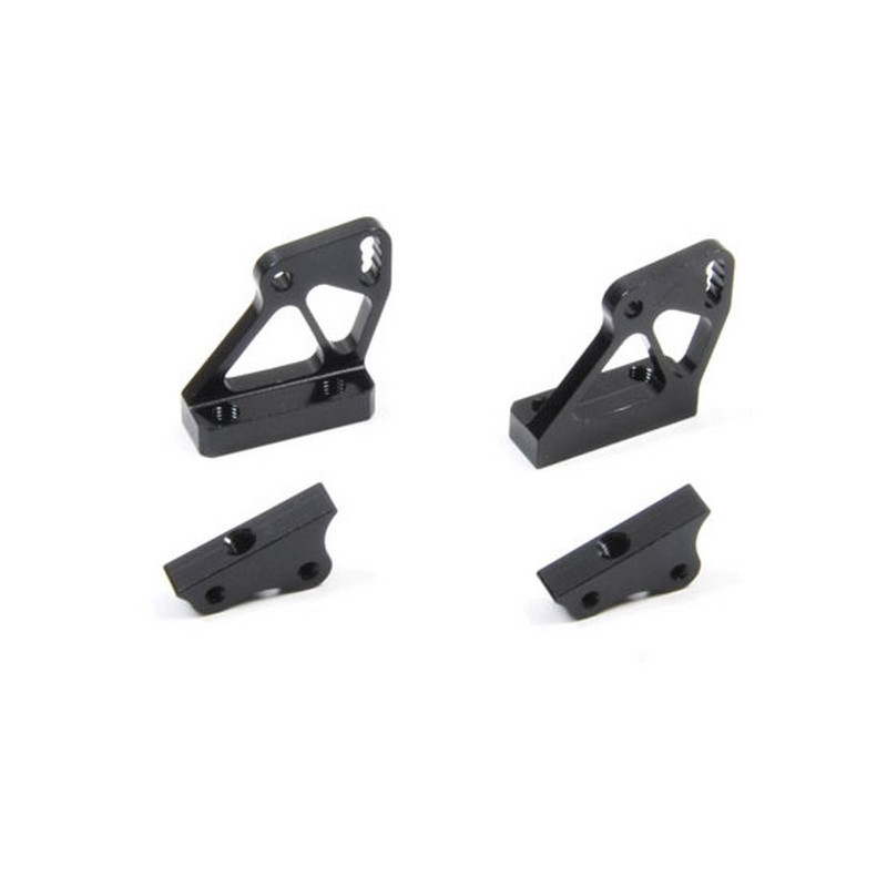 Supports d'aileron en aluminium noir - 1/10 - TAMIYA 54510