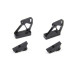 Supports d'aileron en aluminium noir - 1/10 - TAMIYA 54510