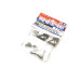 Supports d'aileron en aluminium noir - 1/10 - TAMIYA 54510