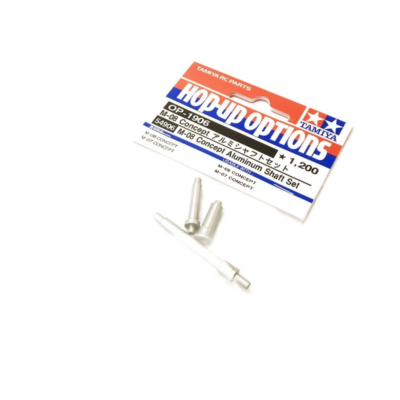 Set de 3 axes en aluminium M08 / M07 - 1/10 - TAMIYA 54906