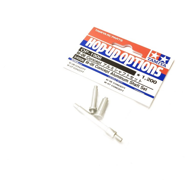 Set de 3 axes en aluminium M08 / M07 - 1/10 - TAMIYA 54906