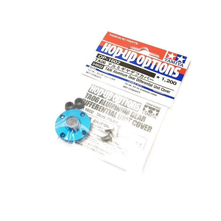 Couvercle différentiel aluminium TA06 - 1/10 - TAMIYA 54602