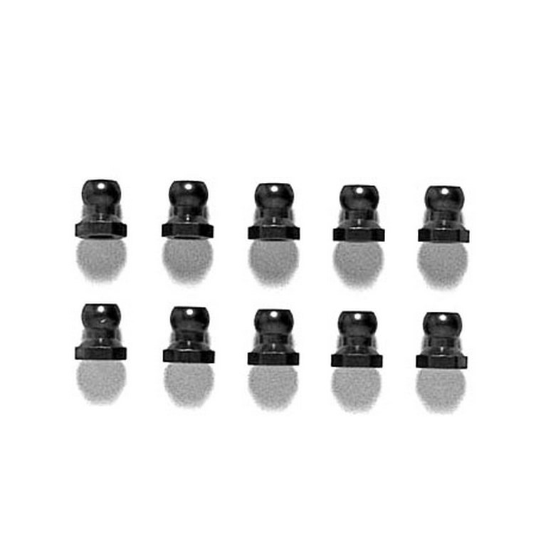 5 Rotules écrou aluminium 5  mm traitement fluorine - 1/10 - TAMIYA 53599