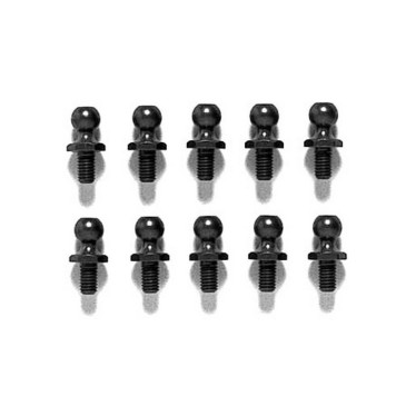 10 Rotules aluminium 5 mm traitement fluorine - 1/10 - TAMIYA 53598