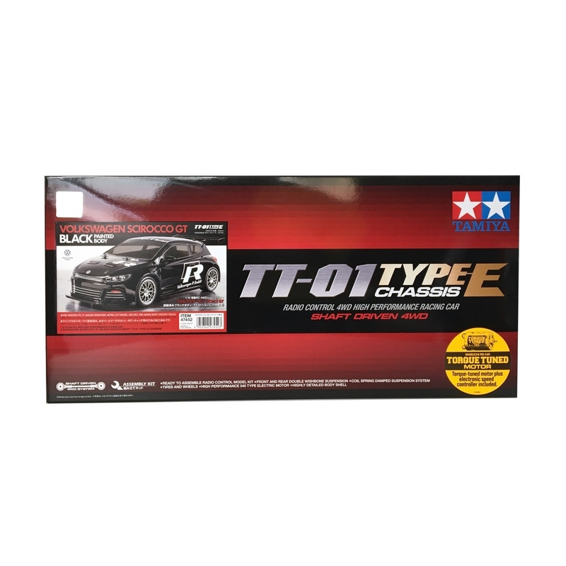 VW Scirocco GT 4WD TT01E Kit - 1/10 - TAMIYA 47452