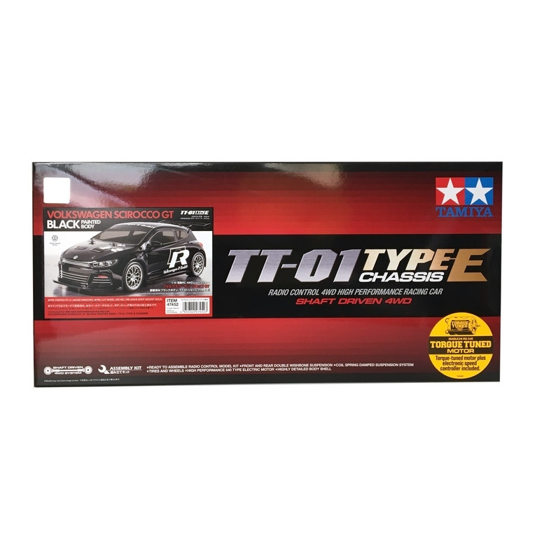 VW Scirocco GT 4WD TT01E Kit - 1/10 - TAMIYA 47452