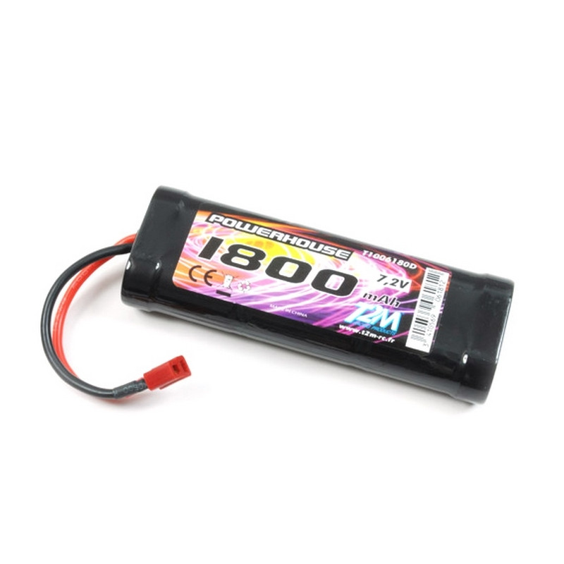 Batterie Ni-MH powerhouse 1800 mAh, 7.2V - T2M T1006180D