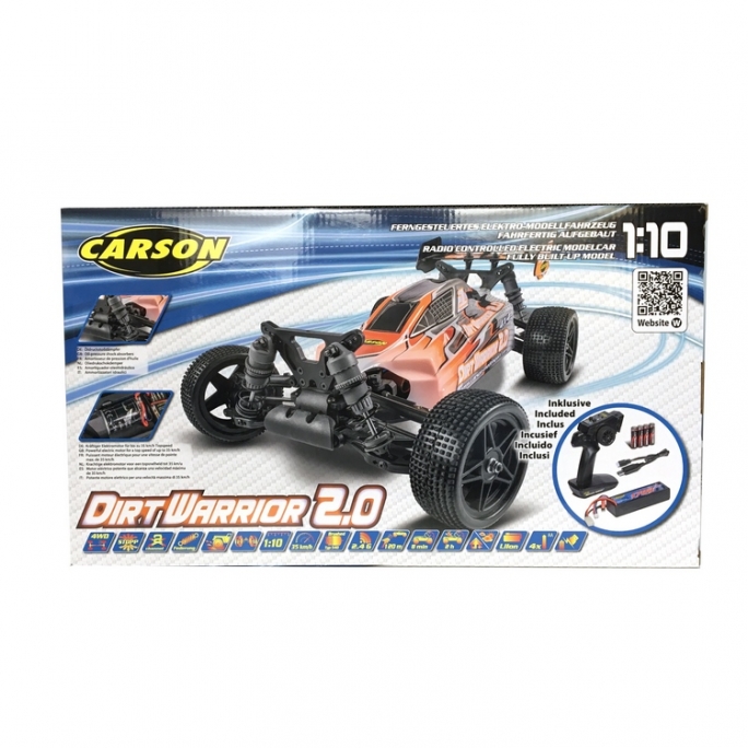 Buggy Dirt Warrior Sport 2.0 RTR - 1/10 - CARSON 500404199