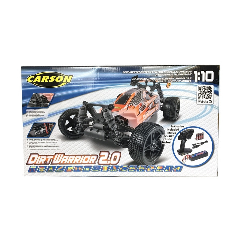 Buggy Dirt Warrior Sport 2.0 RTR - 1/10 - CARSON 500404199