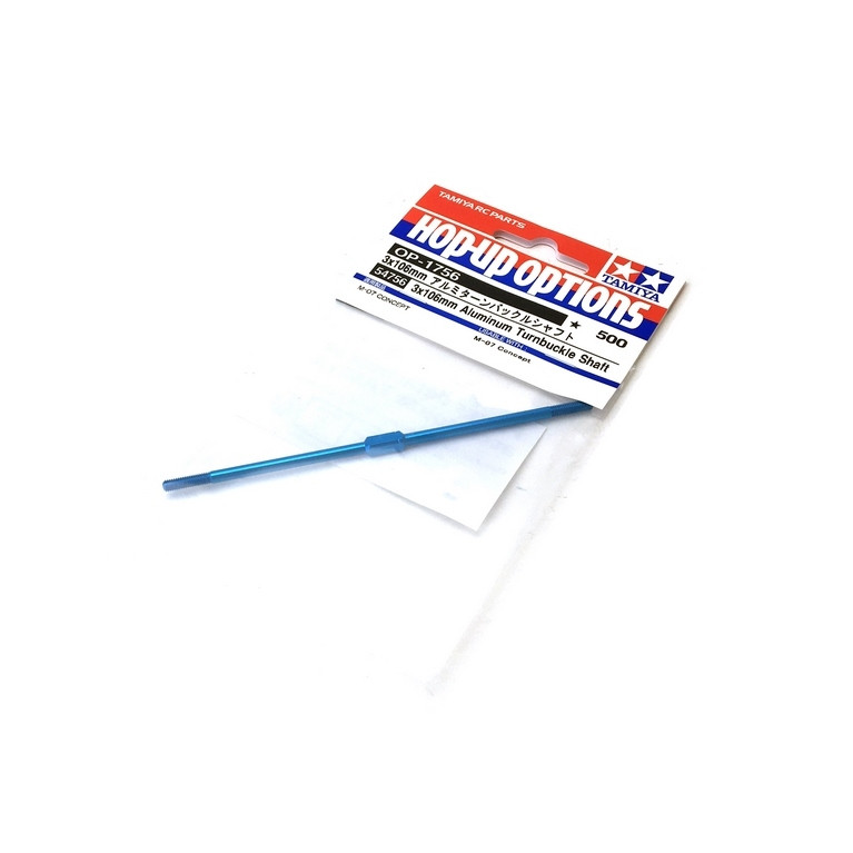 Biellette aluminium 3 x 106 mm M07- 1/10 - TAMIYA 54756