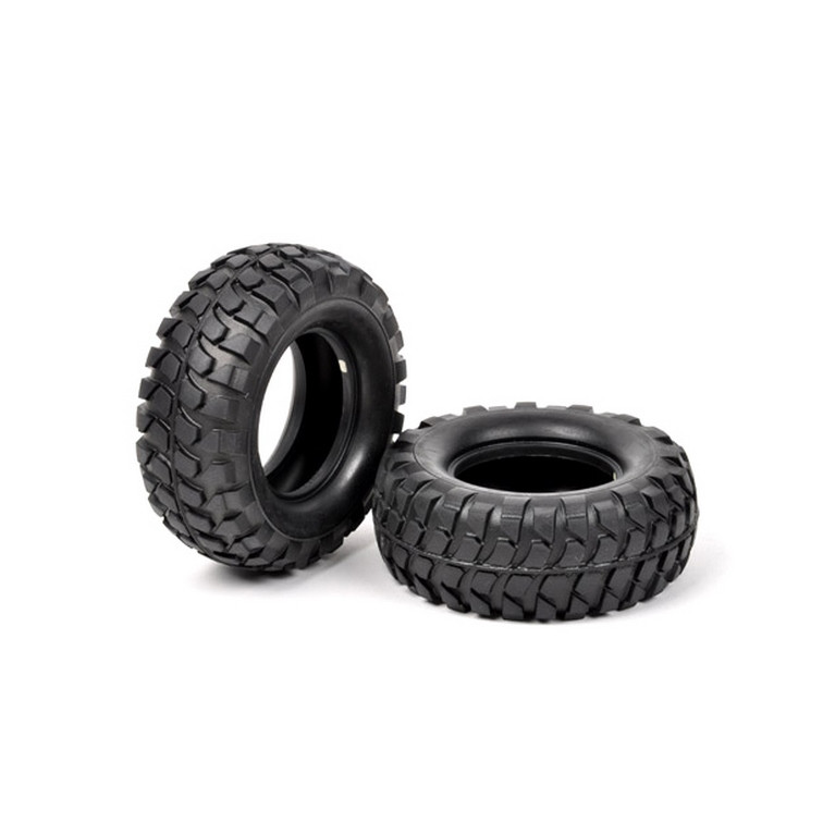 2 pneus à crampons High-Lift CC02 / CC01 - 1/10 - TAMIYA 54598