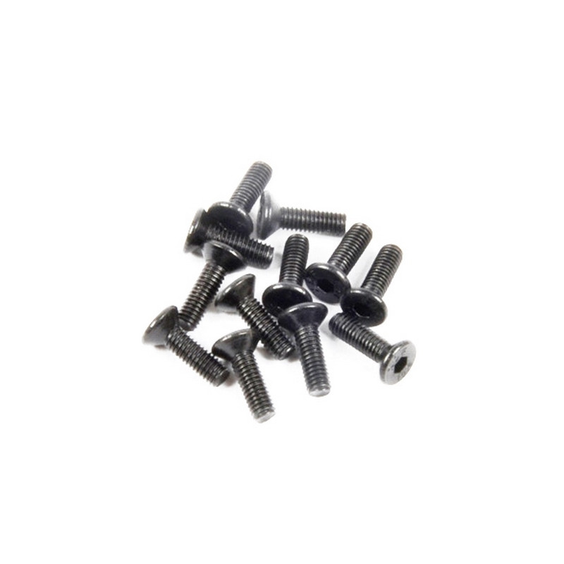 12 Vis tête fraisée 3 x 10 mm - 1/10 - T2M T4951/27