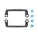 Maintien batterie carbone TC01 - 1/10 - TAMIYA 54986