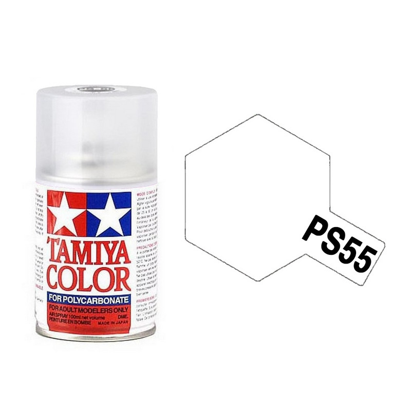 Vernis Mat Polycarbonate Spray de 100ml-TAMIYA PS55