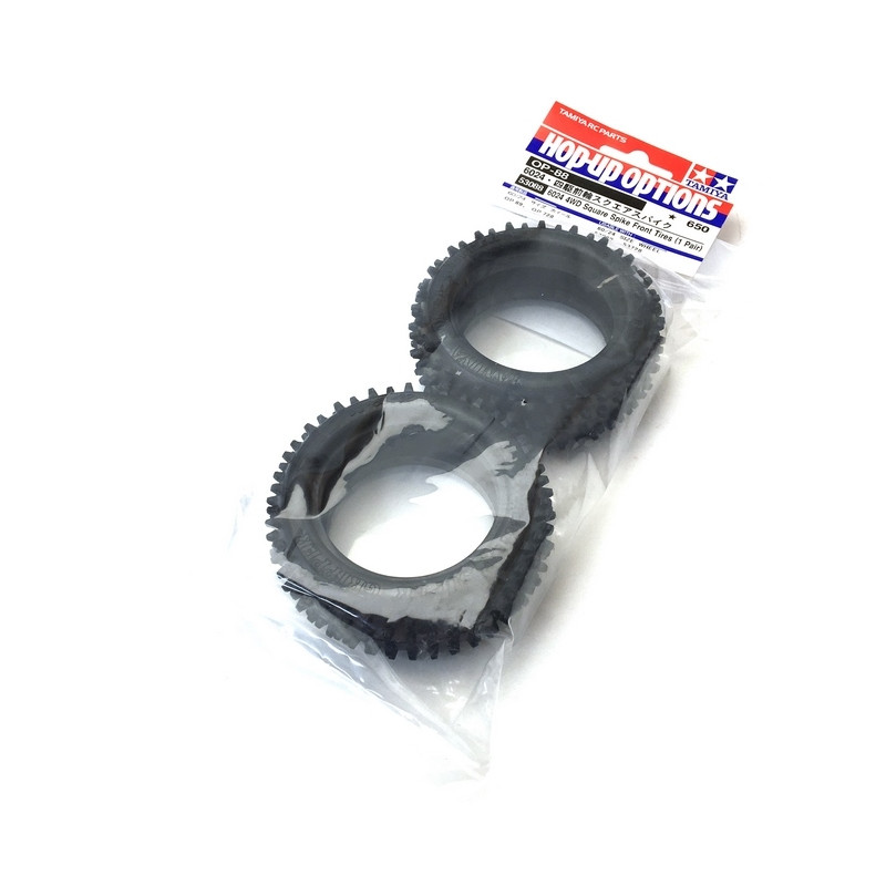 2 Pneus Av "pavés" TT02B - 1/10 - TAMIYA 53088
