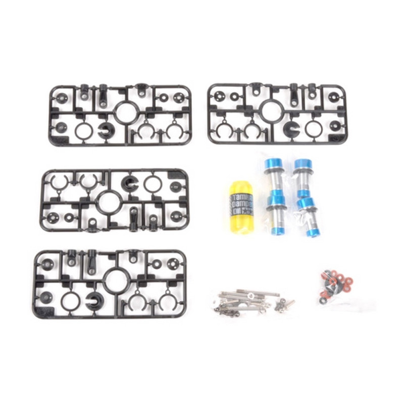 4 amortisseurs aluminium GF01 / WR02 - 1/10 - TAMIYA 54670