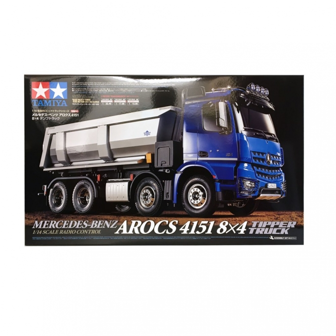 Camion M‐B Arocs 4151 8x4 Benne Kit - 1/14 - TAMIYA 56366