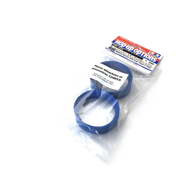 2 Inserts soft 24 mm - 1/10 - TAMIYA 53434