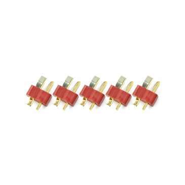 5 Prises TYPE T Male - 1/10 - KONECT KN-130310-5M
